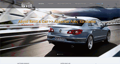 Desktop Screenshot of akyolrentacar.com